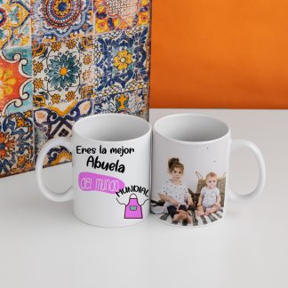 taza eres la mejor abuela del mundo mundial