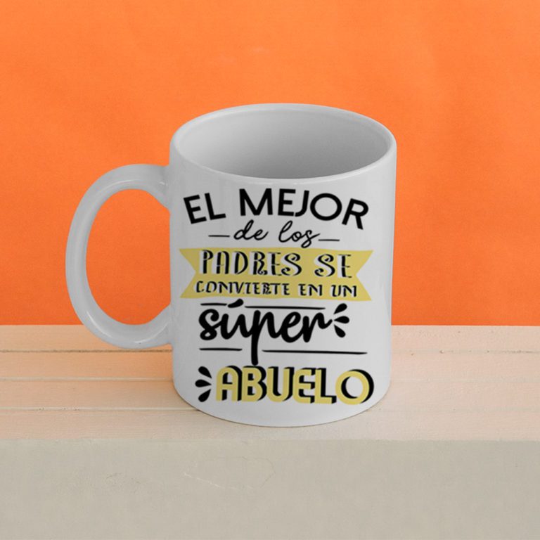 Taza El Mejor De Los Padres Se Convierte En Un S per Abuelo T 