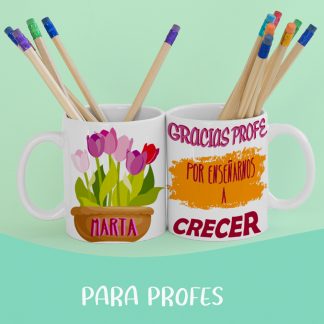 Tazas personalizadas para profes