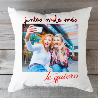 Cojín Juntas mola más
