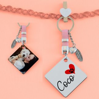 Llavero personalizado mascota