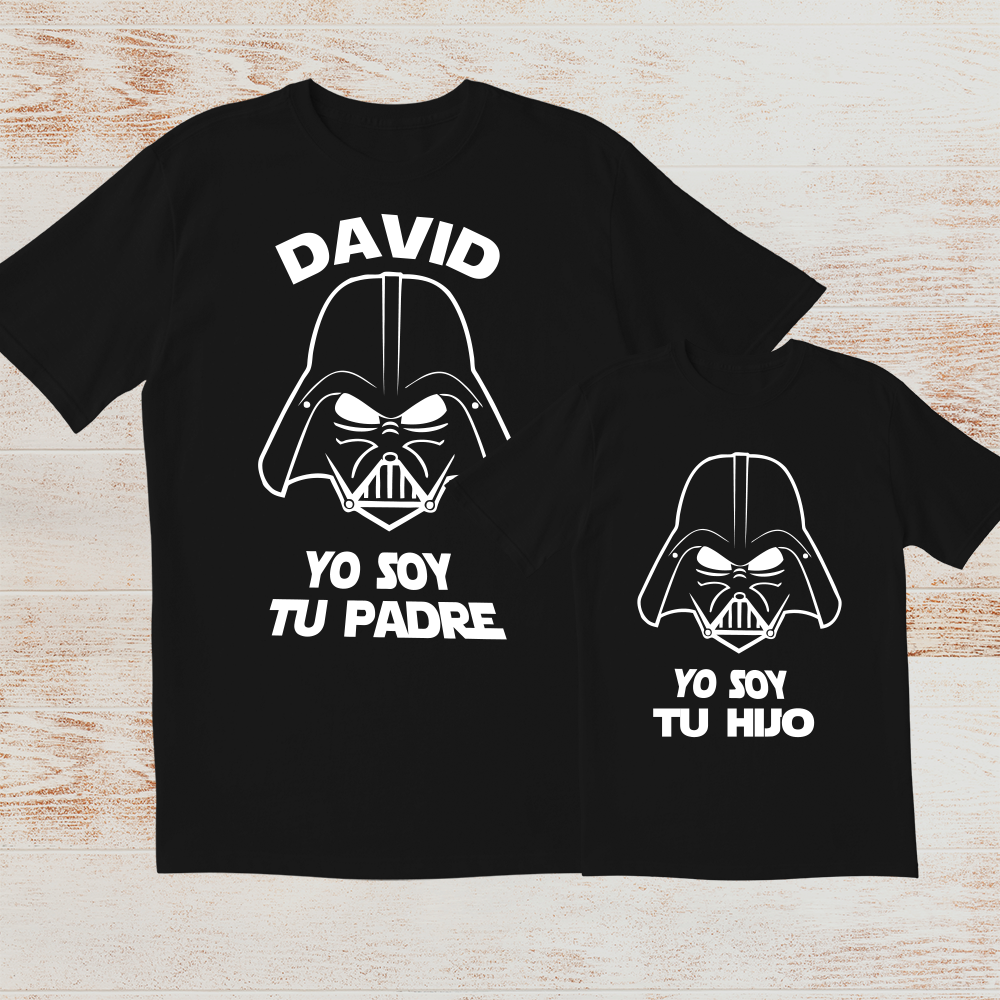 camisetas Yo soy tu padre, yo soy tu hijo - Tú personalizas