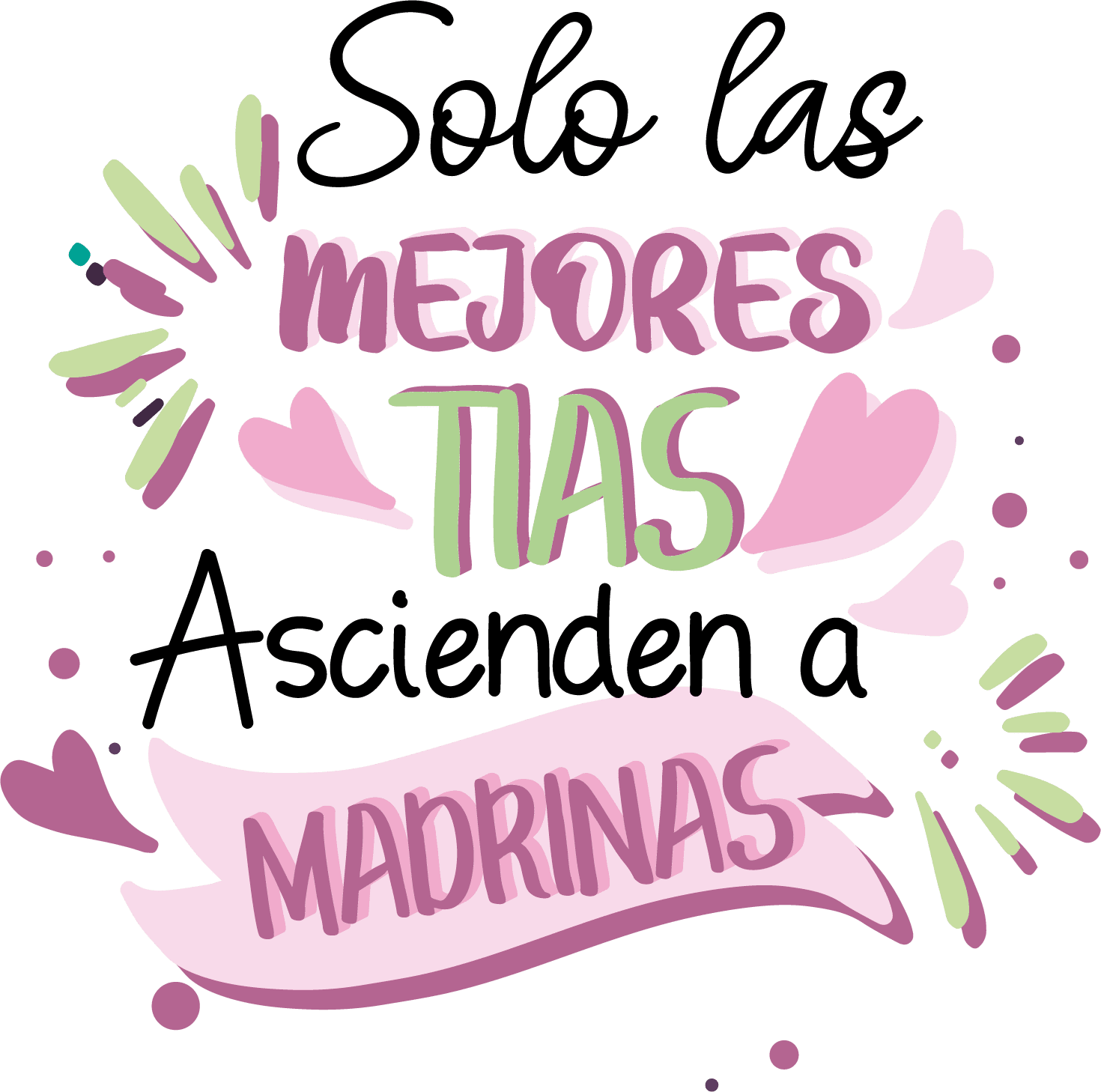 Solo las mejores tías ascienden a madrinas - Tú personalizas