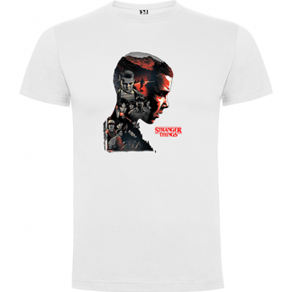 Camiseta Stranger things escenas