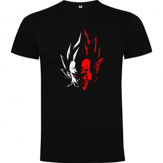 Camiseta Vegeta transformación mono