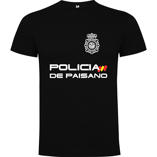 Camiseta Policia de paisano Tu personalizas