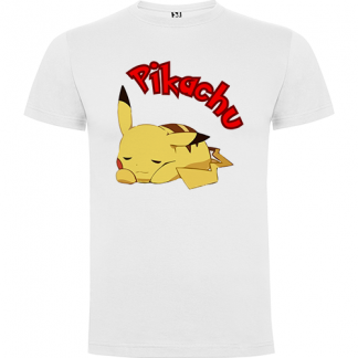 Camiseta Pikachu durmiendo