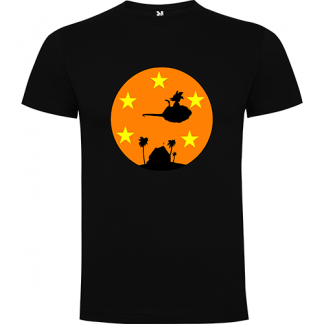 Camiseta Goku nube