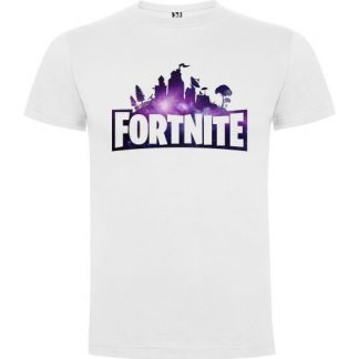 Camiseta Fortnite logo espacial