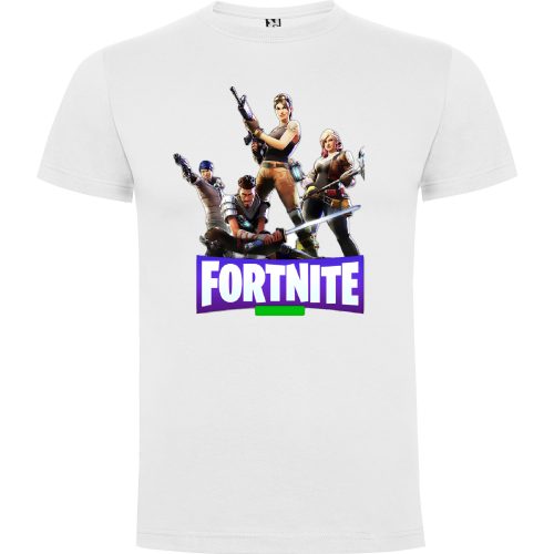 Sociable secundario Palacio Camiseta Fortnite personajes - Tú personalizas