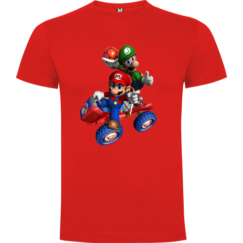 Camiseta Mario y Luigi - personalizas