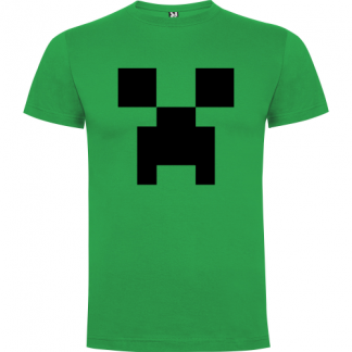 Camiseta minecraft Creeper