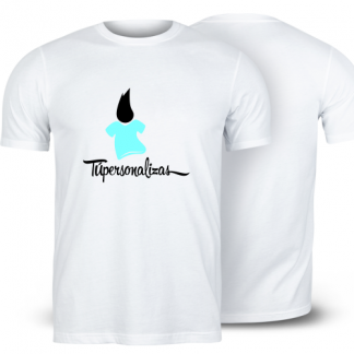 Camiseta con 2 estampaciones frente y espalda