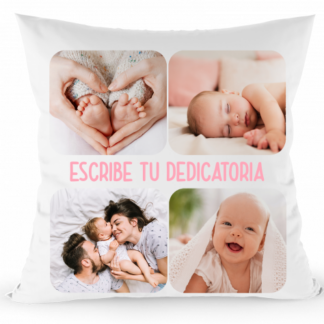 Cojín collage personalizado