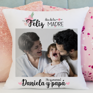 Cojín personalizado "feliz día de la madre"