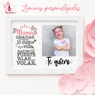 Láminas personalizadas para mamá