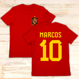 Camisetas personalizadas selección española