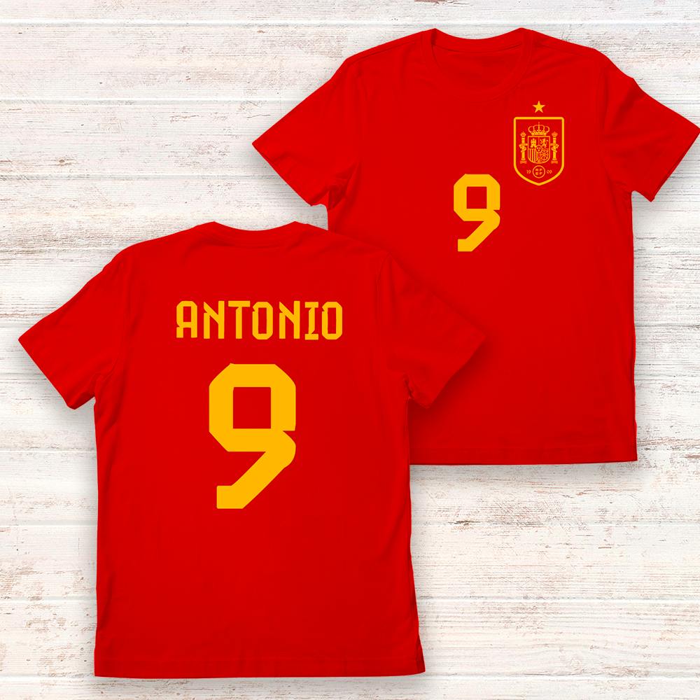 Camiseta de la selecci n espa ola T personalizas