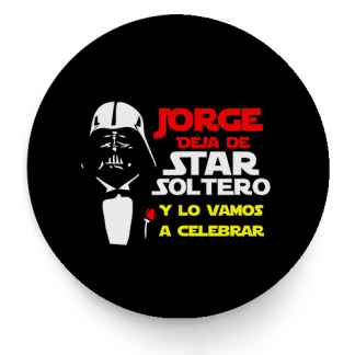 Chapa personalizada para invitados a despedida de soltero
