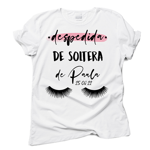 Camiseta despedida de soltera personalizada Tu personalizas
