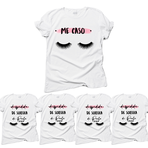 de camisetas despedida de soltera personalizada - personalizas