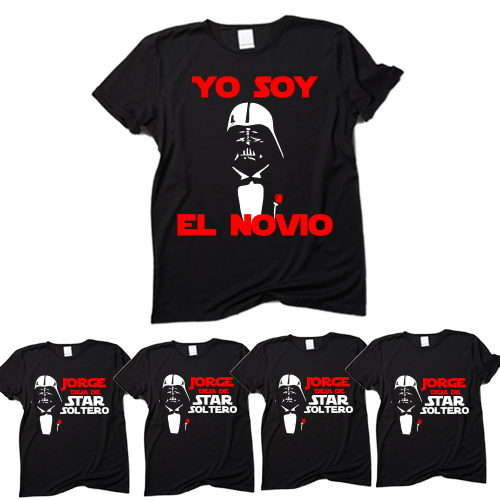 De este modo Uva Sótano Pack de camisetas despedida de soltero - Tú personalizas