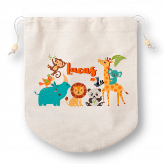 Bolsa personalizada "animalitos"