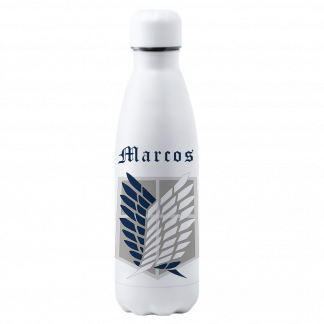 Botella personalizada "Alas shingeki no kyojin"