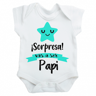 Body personalizado "¡Sorpresa! vas a ser papi"
