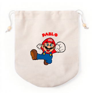 Bolsa personalizada "Super Mario"