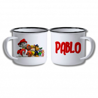 Taza personalizada Patrulla canina