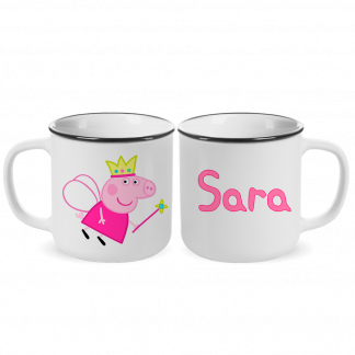 Taza personalizada Peppa pig