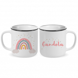 Taza personalizada Arcoíris