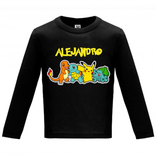Camiseta manga larga Pokémon