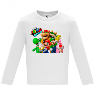 Camiseta manga larga Super Mario Odyssey