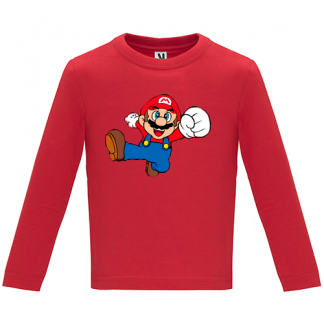 Camiseta manga larga Super Mario
