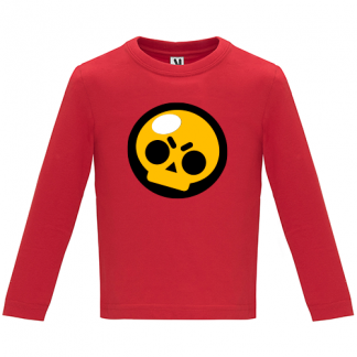 Camiseta manga larga logo Brawl Stars