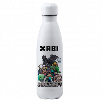 Botella personalizada "Minecraft"