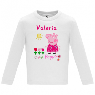 Camiseta manga larga Peppa Pig