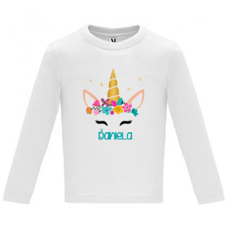 Camiseta manga larga Unicornio