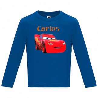 Camiseta manga larga Rayo Mcqueen