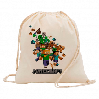Mochila Minecraft personajes