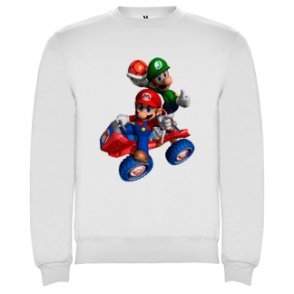 Sudadera personalizada Super Mario y Luigi