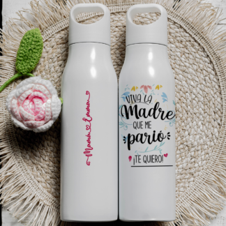 Botella personalizada "Viva la madre que me parió"