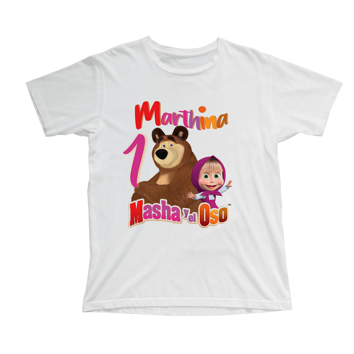 Chelín Aterrador enfermero Camiseta cumpleaños oso, personalizable - Tú personalizas