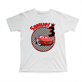 Camiseta cumpleaños Cars
