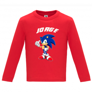 Camiseta manga larga Sonic