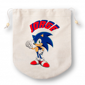 Bolsa personalizada "Sonic"