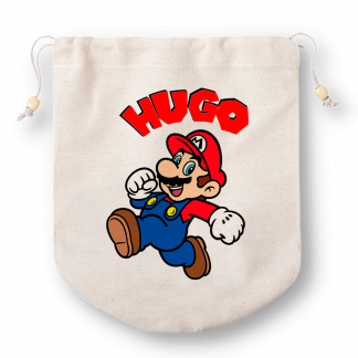 Bolsa personalizada "Super Mario"