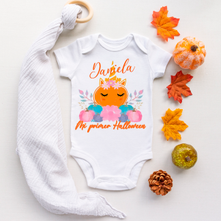Body personalizado "Mi primer Halloween"